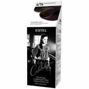 ESTEL CELEBRITY Краска-уход для волос 6/76 горький шоколад