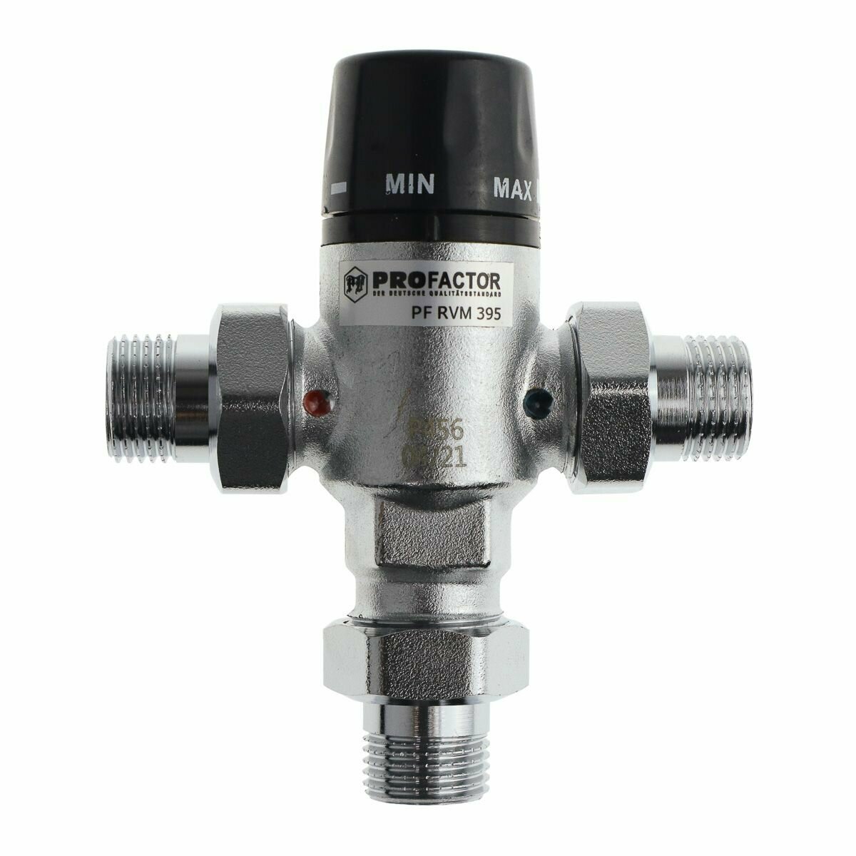 Трехходовойесительный клапан термостатический Profactor PF RVM 39515 муфтовый (НР) Ду 15 (1/2") Kvs 15