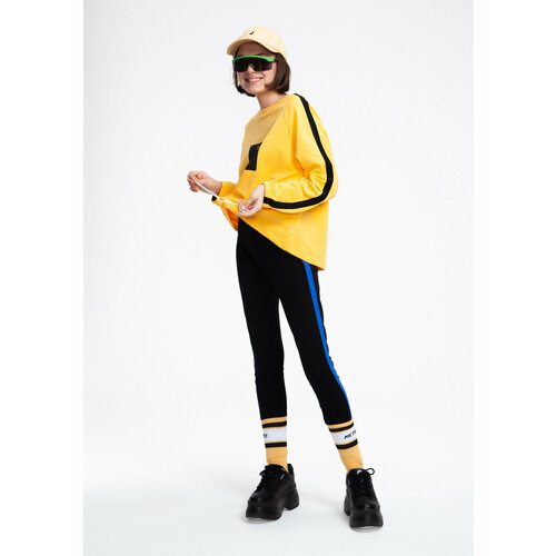 Комплект одежды Nota Bene, размер 146, желтый, черный