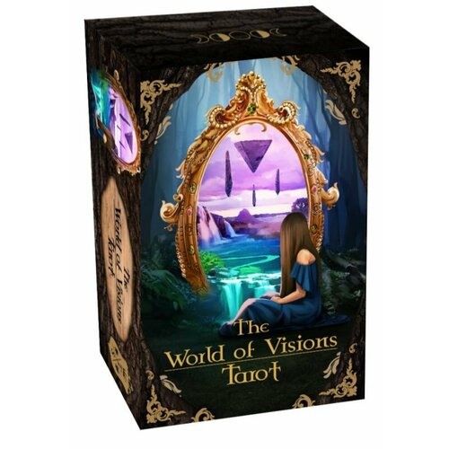 Карты Taroteca-Studio Карты Таро The World of Visions Tarot 12cm, Taroteca / Мир Видений 12 см золотой срез