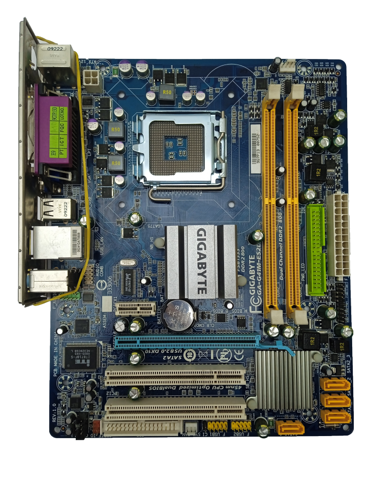 Материнская плата GIGABYTE GA-G41M-ES2L (rev. 1.0) LGA775