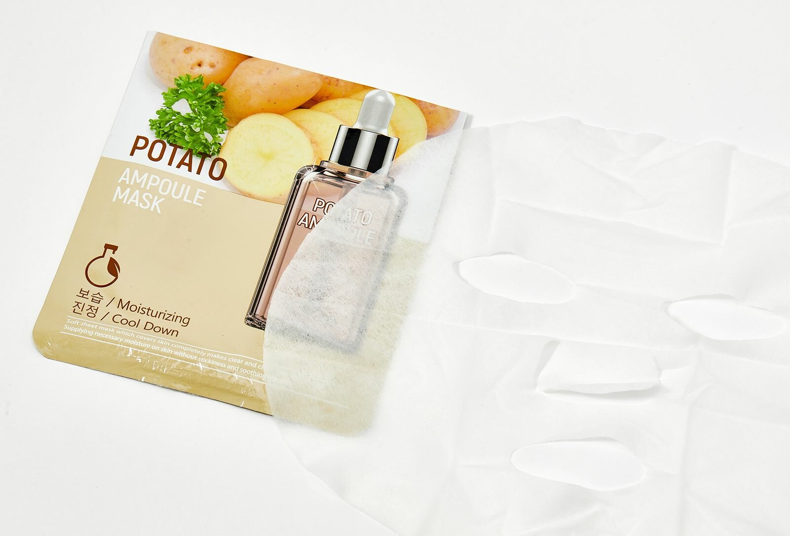 Маска тканевая Dr.CELLIO Potato Ampoule Mask - фото №8