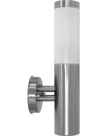 Feron Садово-парковый светильник DH021-B 11807, E27, 18 Вт, цвет арматуры: серебристый, цвет плафона белый