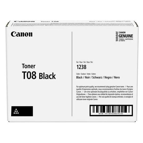 Canon Картридж Canon T08 (3010C006) canon тонер картридж оригинальный canon t08 bk 3010c006 черный 11k