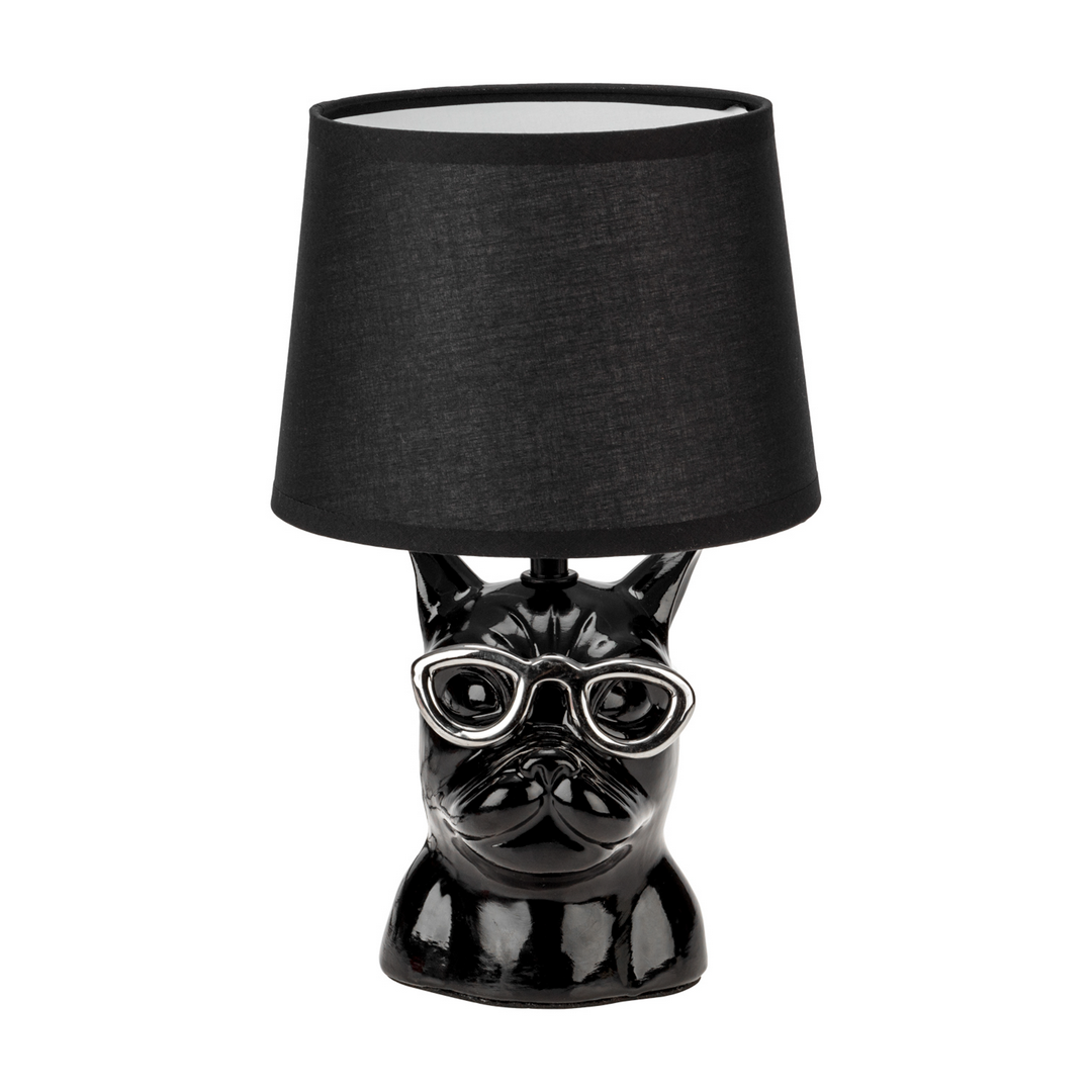 фото Настольная лампа Rexant Бульдог цвет черный
