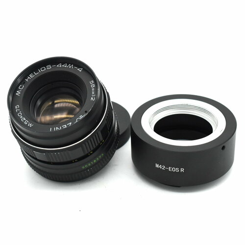 Мануальный винтажный портретный объектив Гелиос-44М-4 МС 258 для Canon EOS R 711800₽