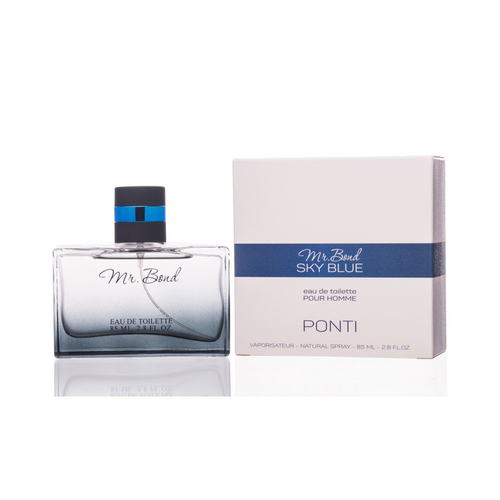 PontiParfum туалетная вода Mr. Bond Sky Blue, 85 мл