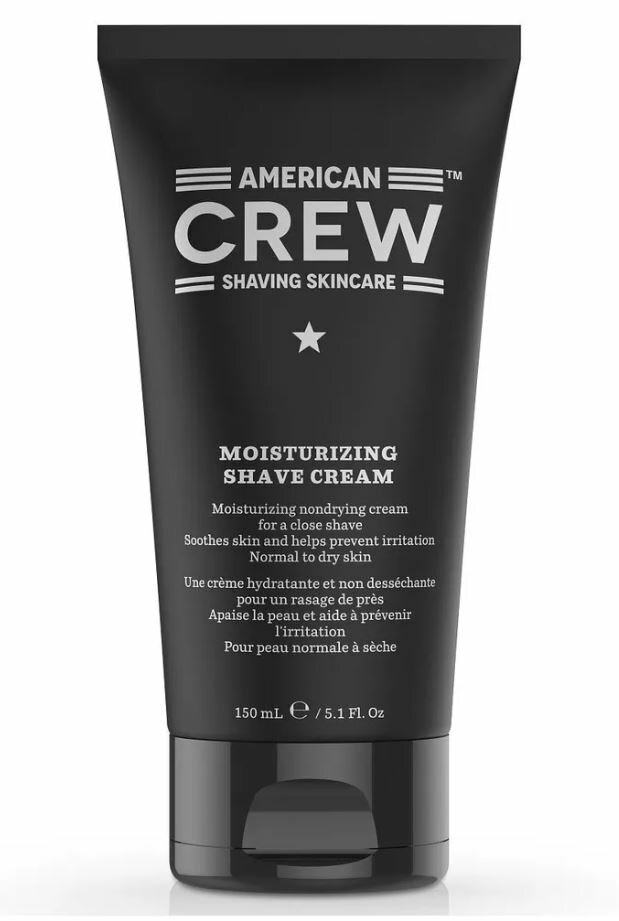 Крем для бритья American Crew Moisturizing Shave для всех типов кожи увлажняющий 150мл
