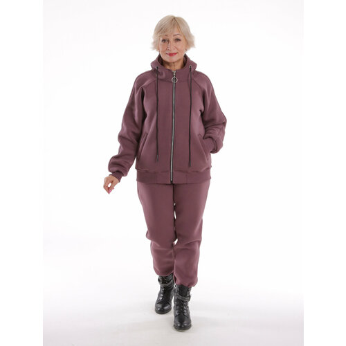 фото Костюм, размер 50, фиолетовый santa mira