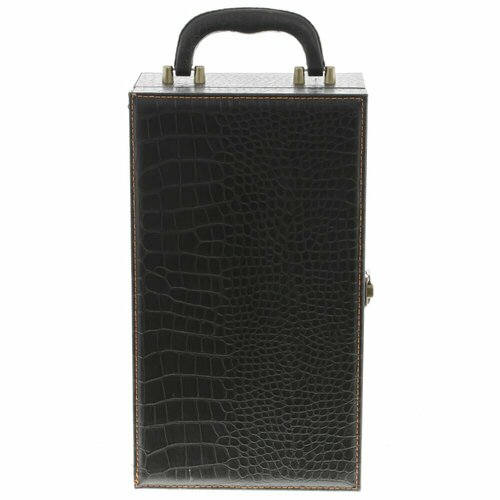 Шкатулка для бутылок с набором для вина L34 W19 H12 см 2422₽