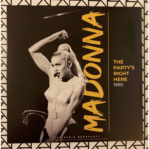 Новая виниловая пластинка Madonna The Party’s Right Here madonna виниловая пластинка madonna true blue