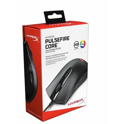 Игровая мышь Pulsefire Core, чёрная черный