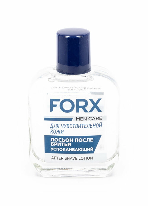 Forx Men Care / Фокс Мен Кар Sensitive Skin Лосьон после бритья для чувствительной кожи 100мл / уход за кожей лица для мужчин