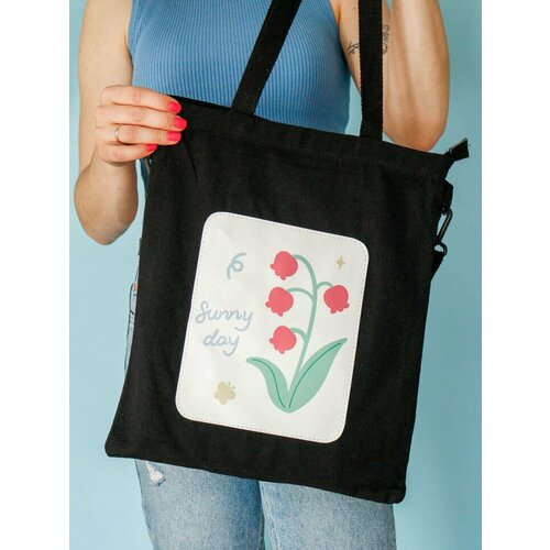 фото Сумка шоппер , черный нет бренда