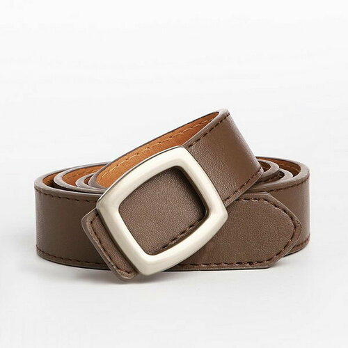 фото Ремень сима-ленд, размер 105, коричневый сима-лэнд