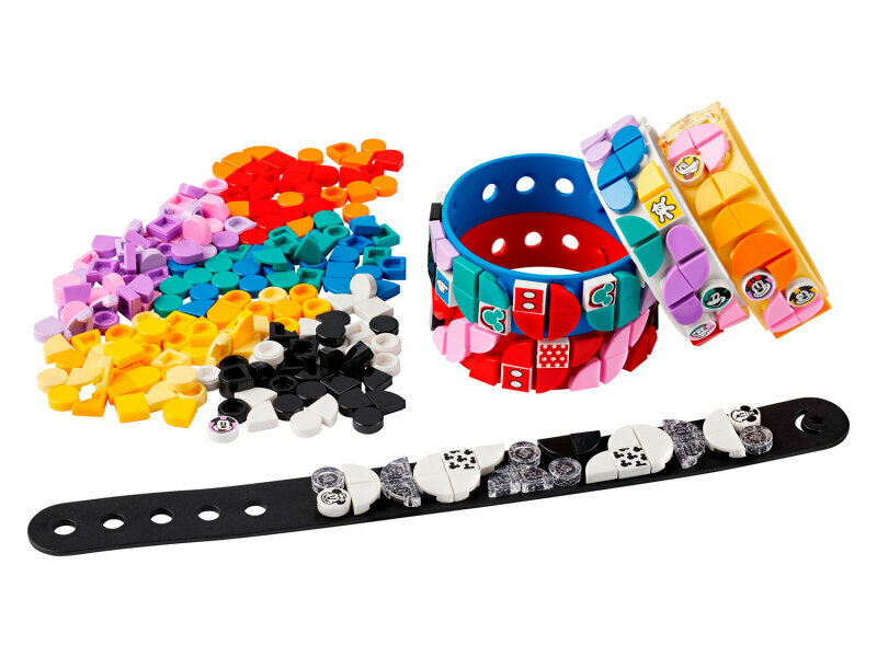 Набор для творчества LEGO ® DOTS™ Disney 41947 Большой набор браслетов «Микки и его друзья» — фото 4