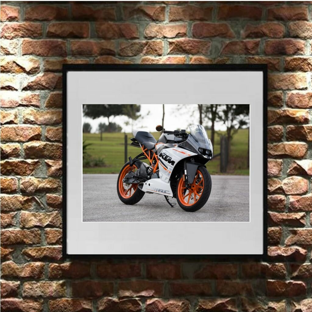 Плакат "ktm 390" от Cool Eshe из коллекции "Мотоциклы", плакат А4