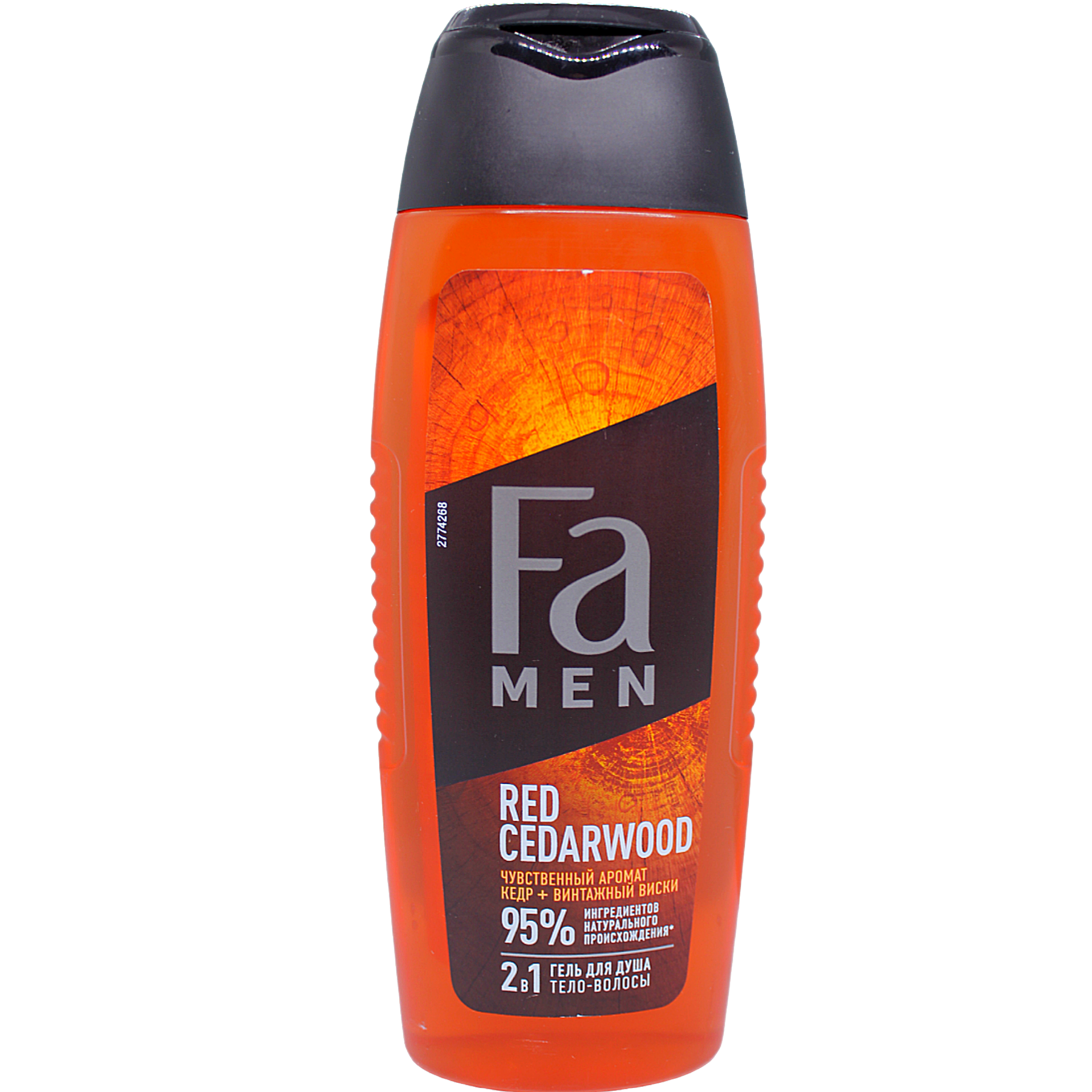 Гель для душа Fa Men Red Cedarwood Кедр + Винтажный виски 250мл Henkel - фото №12