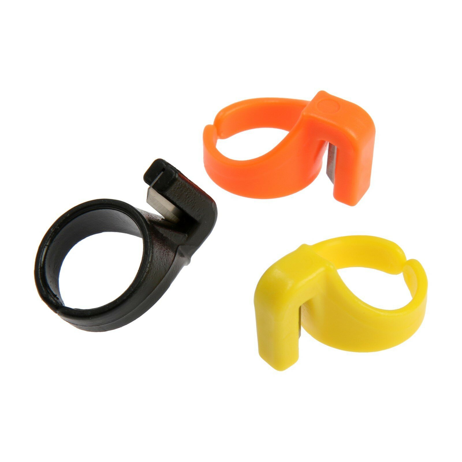 Наперсток-кольцо, для обрезки строп, ниток, лески, проводов, 3 шт.