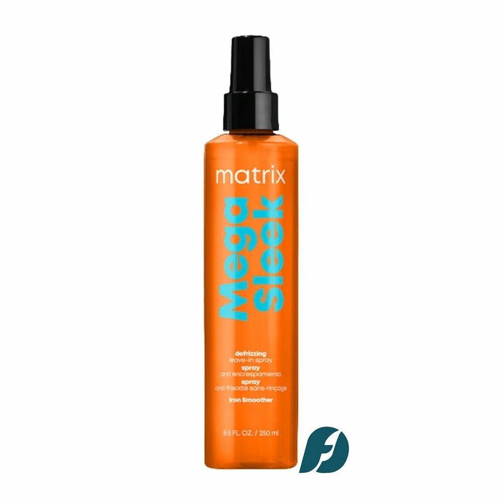 Маtrix Mega Sleek Iron Smoother Спрей для гладкости волос с термозащитой, 250 мл