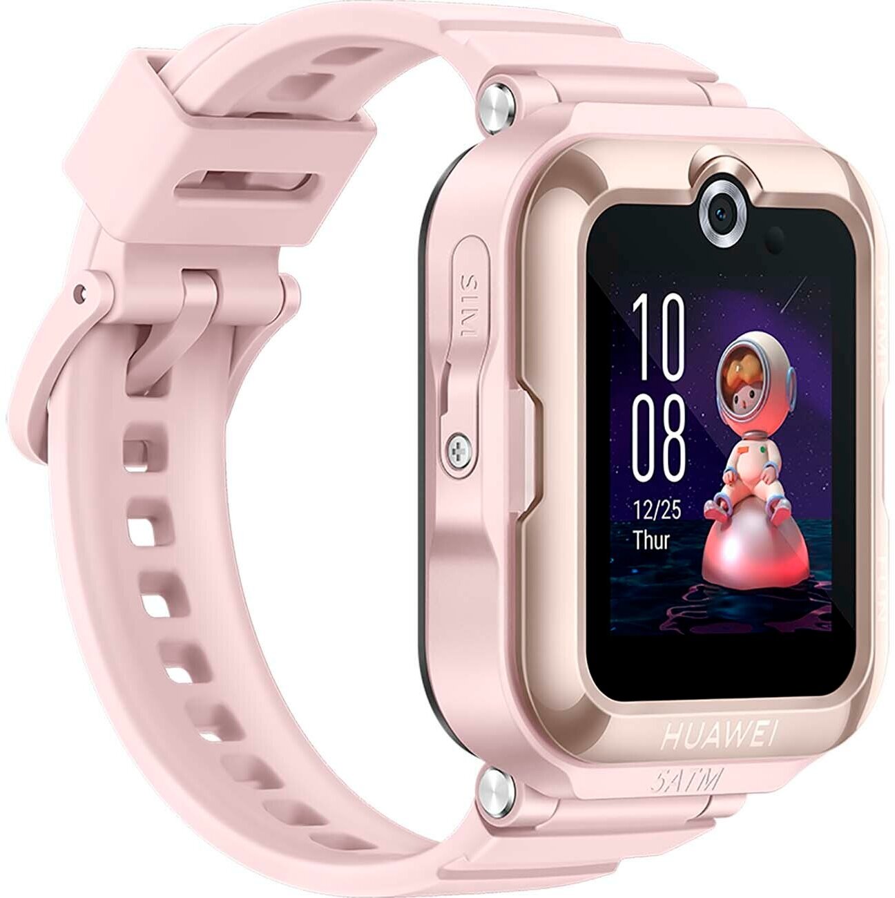 Часы с GPS трекером HUAWEI Watch Kids 4 Pro Pink, экран 1,41", AMOLED, GPS, 800мАч (ASN-AL10) — фото 1