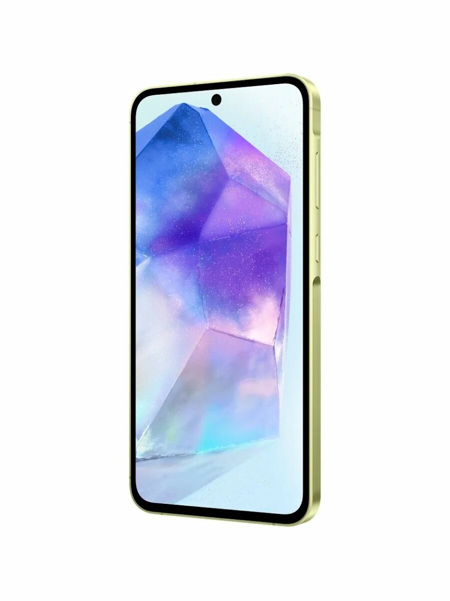 Смартфон Samsung Galaxy A55 8/256Gb Lemon/Желтый — фото 1