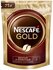 Растворимый кофе Nescafe Gold, с молотой арабикой, золотая обжарк...