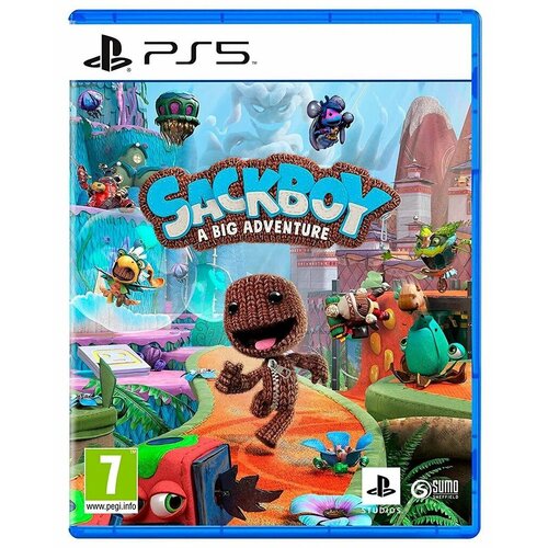 Sackboy A Big Adventure для PlayStation 5 PS5 диск полностью на русском языке 3690₽