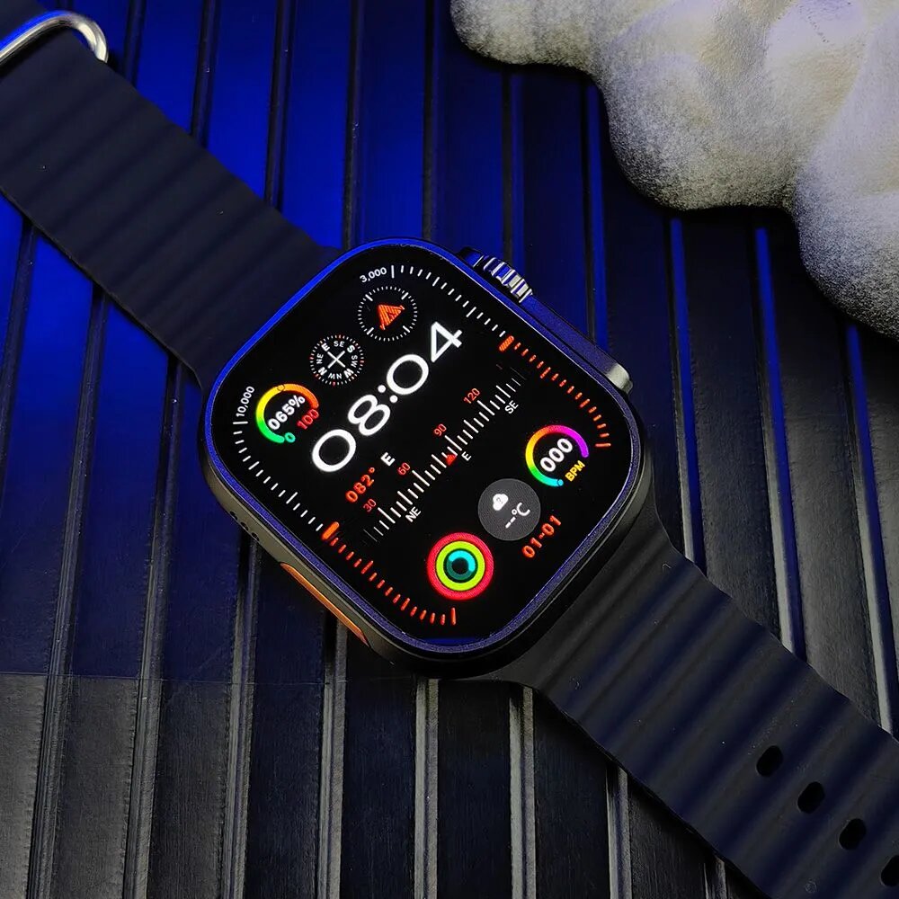 Умные смарт часы Smart Watch HK10 Ultra 3 Series 10 / Наручные часы Huahong — фото 1