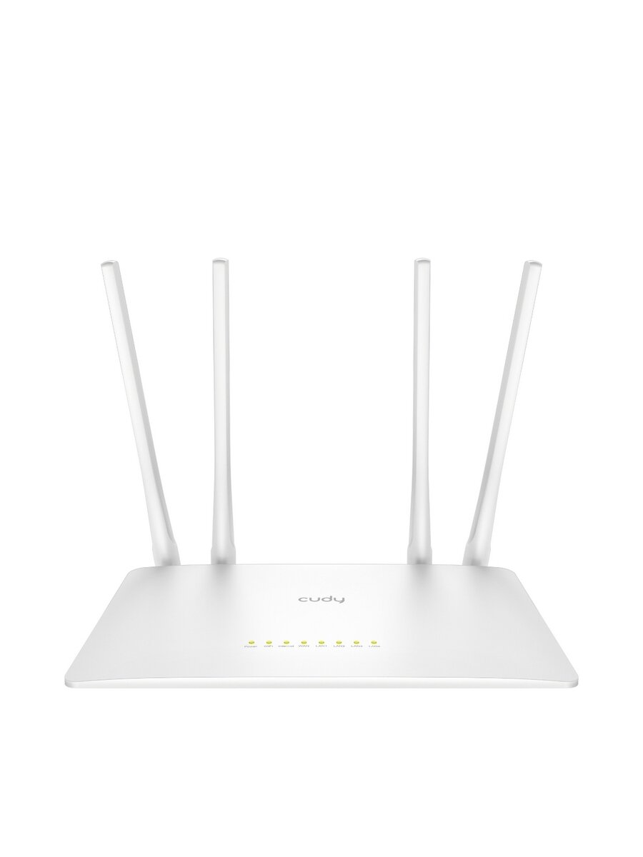 Маршрутизатор Cudy WR1200, AC1200,5 LAN 10/100 Мбит/с, WPS, DDNS, клиент VPN, IPv6