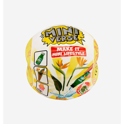 Игровой набор росмэн миниверс лайфстаил хоум шар MAKE IT MINI LIFESTYLE