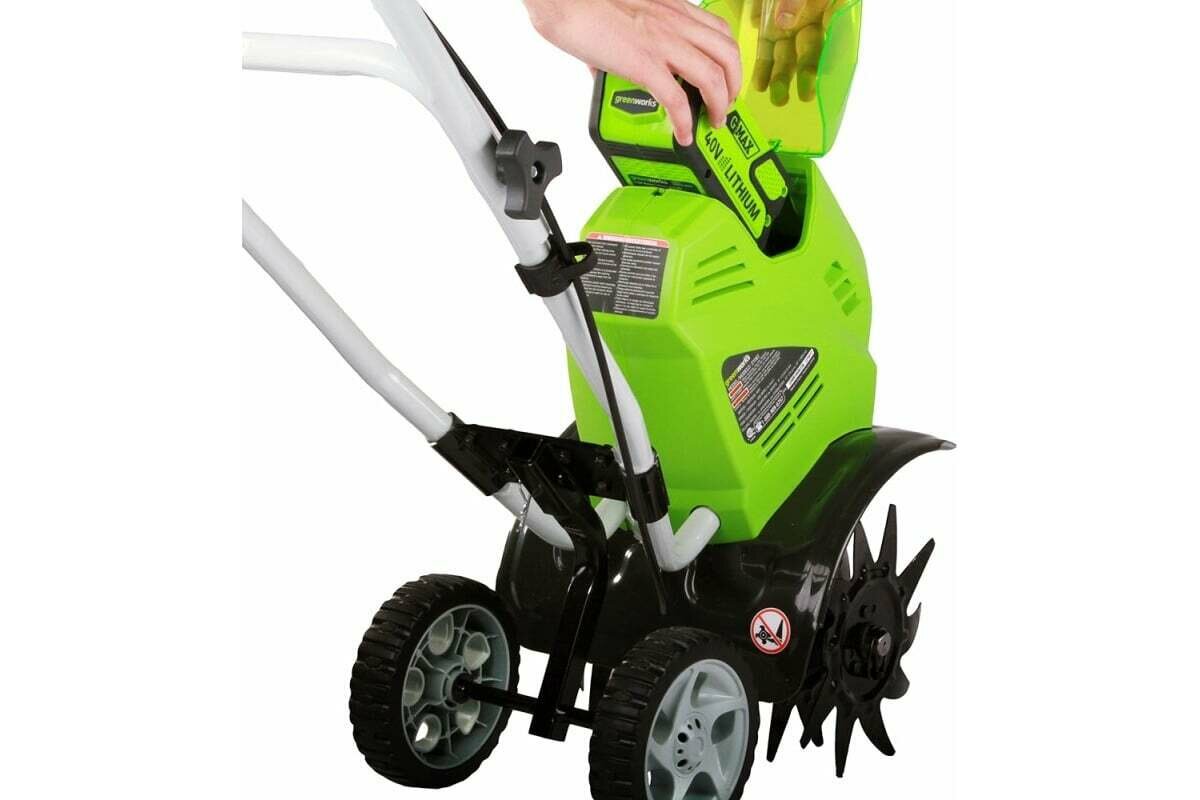 Изображение Аккумуляторный культиватор Greenworks G40TL