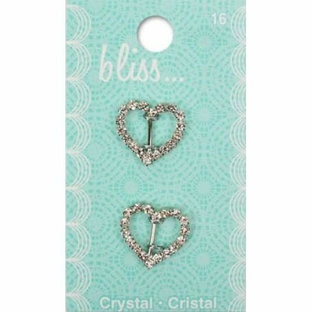 Пуговицы BLUMENTHAL LANSING "Bliss", серебристые, 2 шт