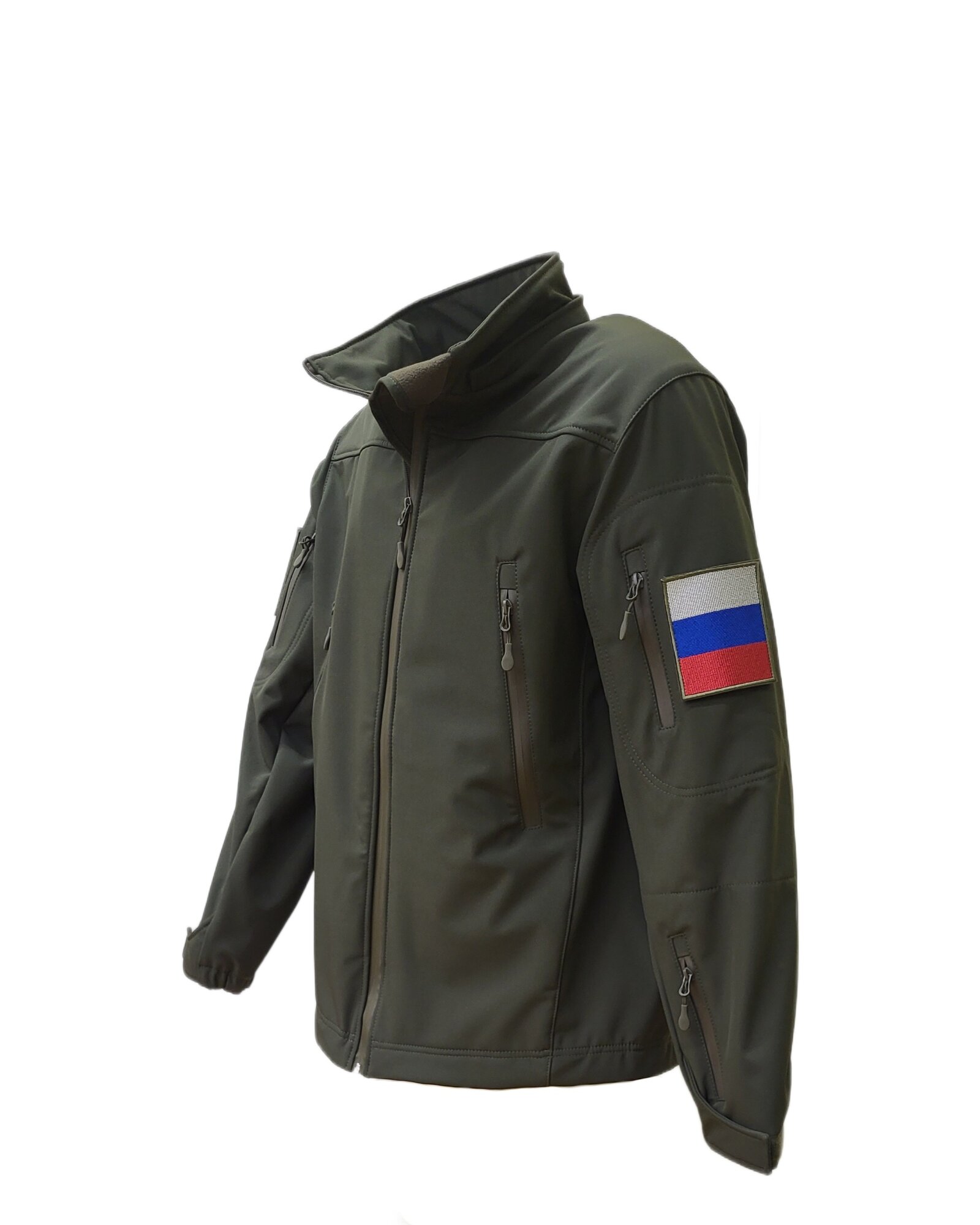Куртка тактическая SoftShell олива р 60/182-188 — фото 1