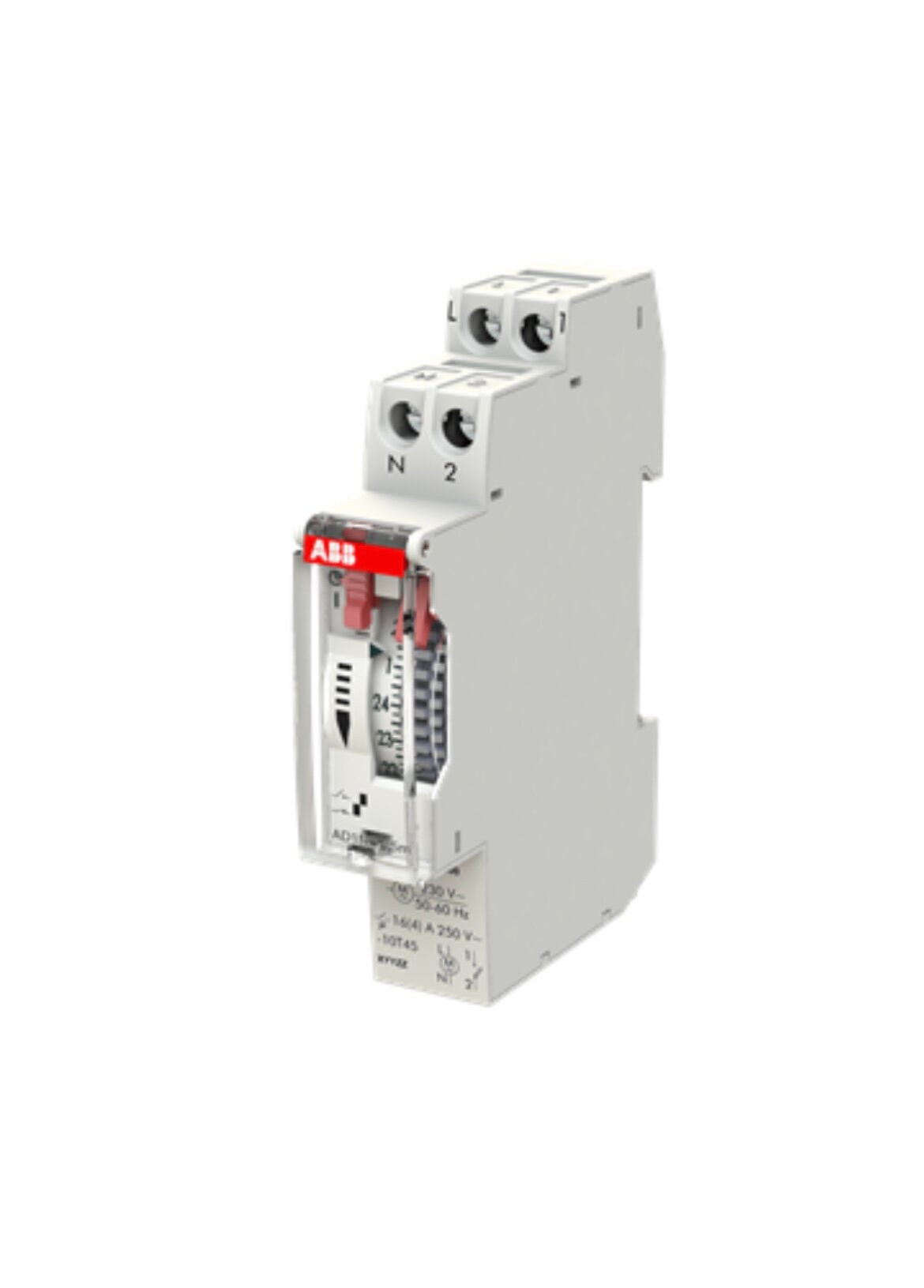 Реле времени ABB AD1NO-15m, недельное, электромеханическое, 16A, 230V
