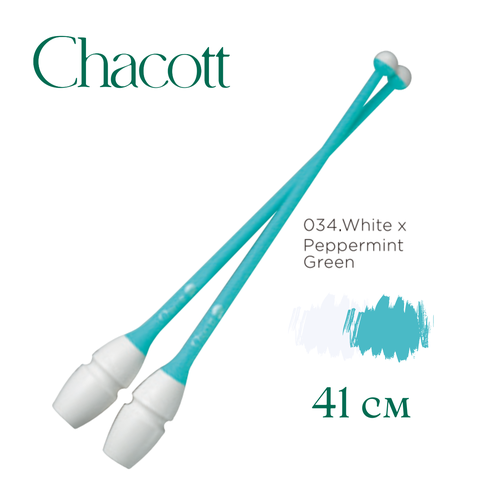 Булавы Chacott резиновые вставные 41 см, цвет 034