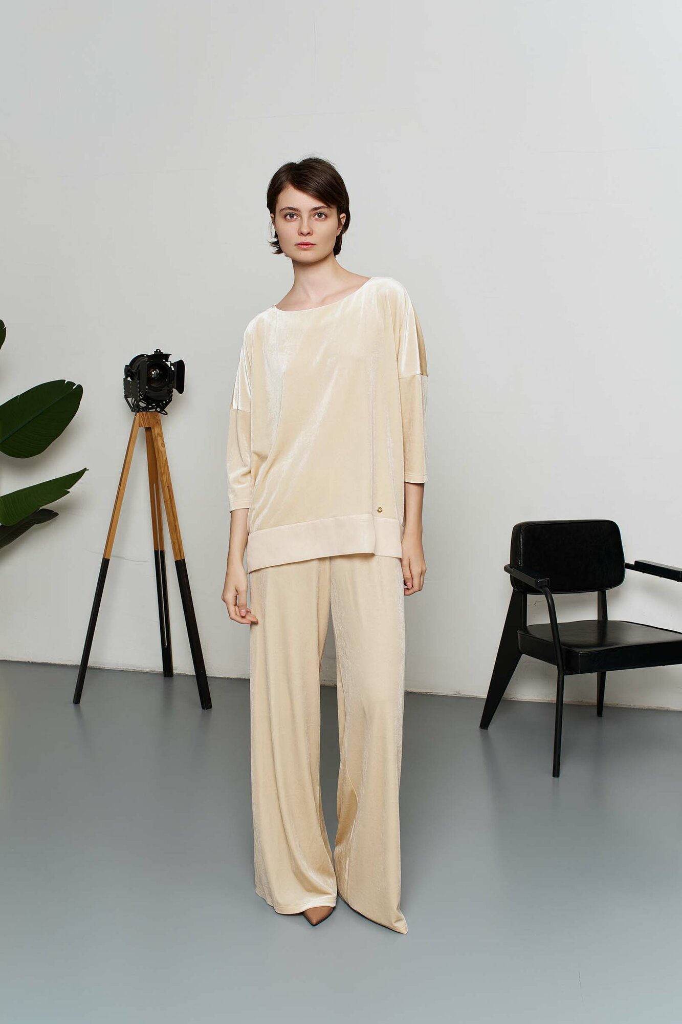 Брюки Ummami, размер S-M, светло-бежевый — фото 1