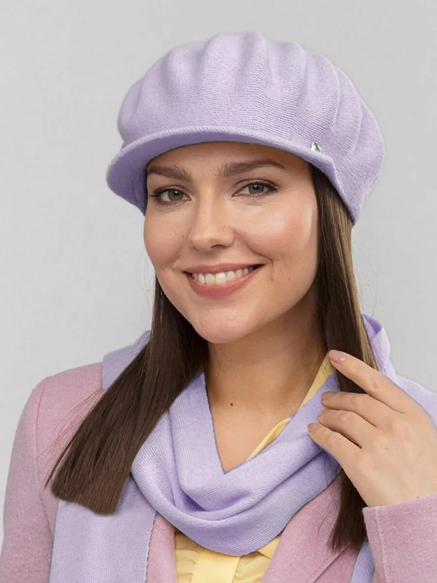 Кепи с козырьком берет осенний