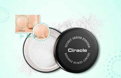 Ciracle Рассыпчатая пудра против жирного блеска Secret Sebum Powder