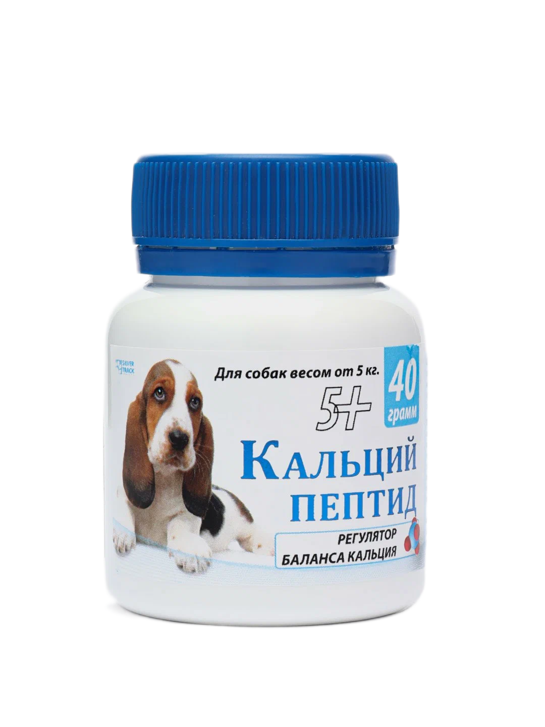 Кормовая добавка Silver Track Кальций Пептид для собак от 5 кг  40 г