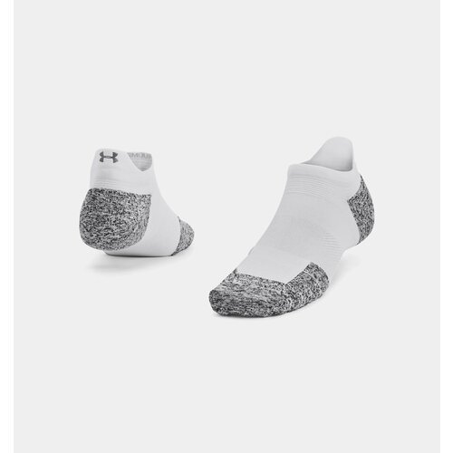 фото Носки under armour ad run cushion 1pk ns tab, размер s, белый, серый
