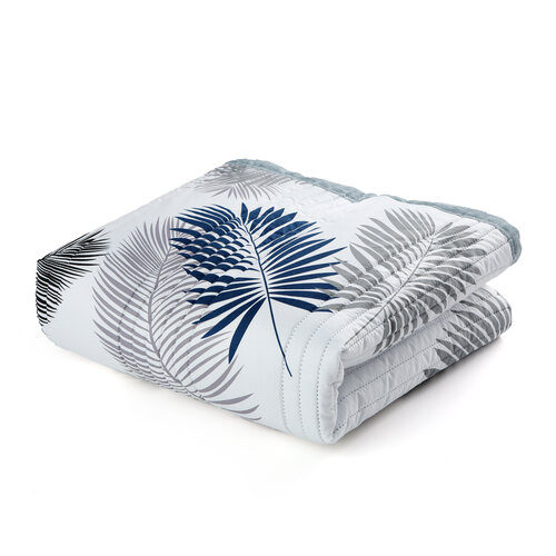 Покрывало SXLT Company 31-0V129-26, 180 х 200 см, белый/серый