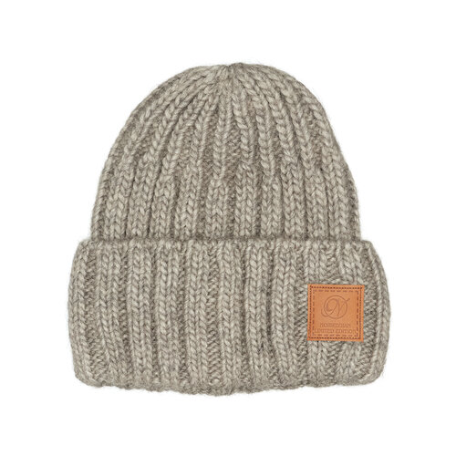 фото Шапка noryalli, размер 56/57, бежевый