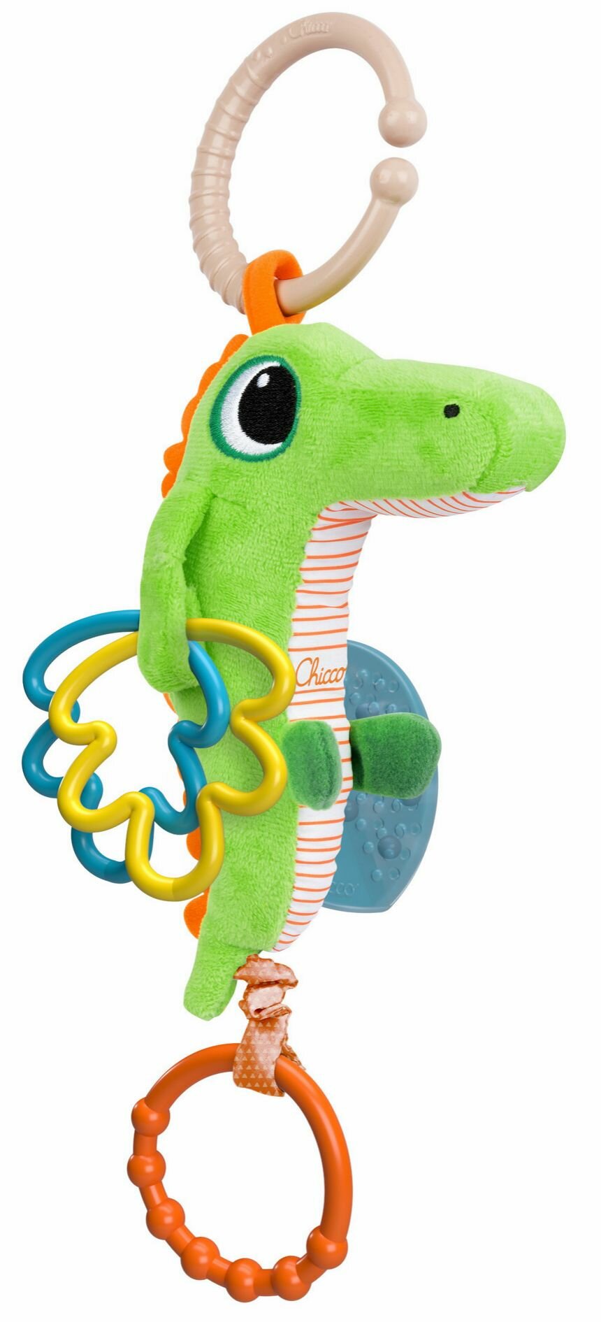 Подвесная игрушка Chicco Крокодил 00011561000000, зелeный
