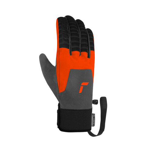 Перчатки Reusch, размер 9, черный, оранжевый