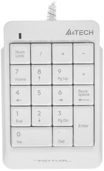 Клавиатура A4Tech Fstyler FK13P цифровой блок USB slim д/ноут (FK13P WHITE)