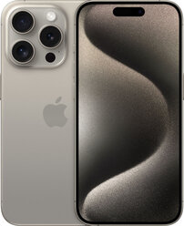Смартфон Apple iPhone 15 Pro 128 ГБ, Dual nano SIM, титан