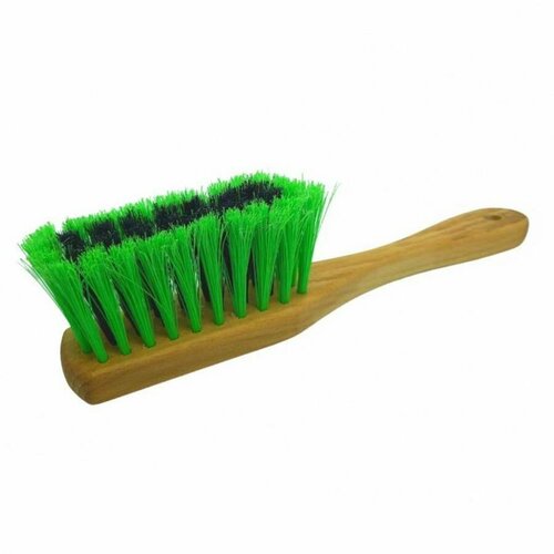 Щетка-сметка 21см дерево иск щетина 2-х цветная 80 пучков С202 Yozhik арт 818137 361₽