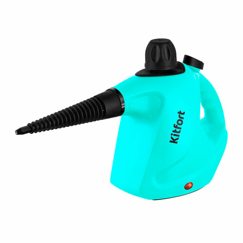 Пароочиститель Kitfort КТ-9138-2 черно-зеленый 320800₽