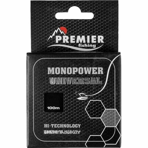 фото Леска premier fishing monopower universal (pr-mu-t-060-100)